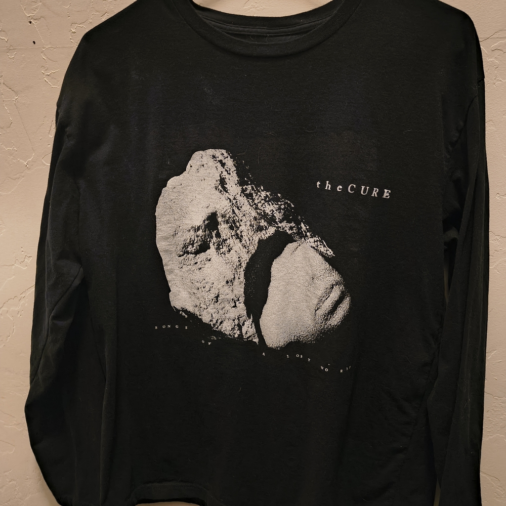 THE CURE Long Sleeve Black Lg Shirt